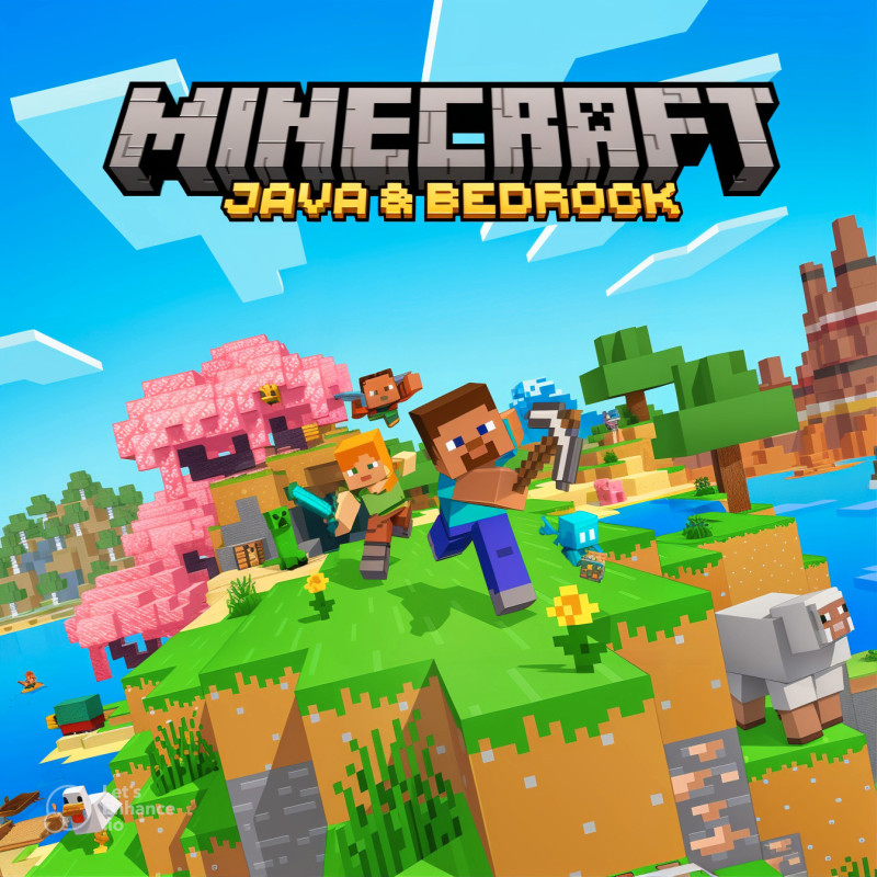 KEY MINECRAFT JAVA & BEDROCK PC